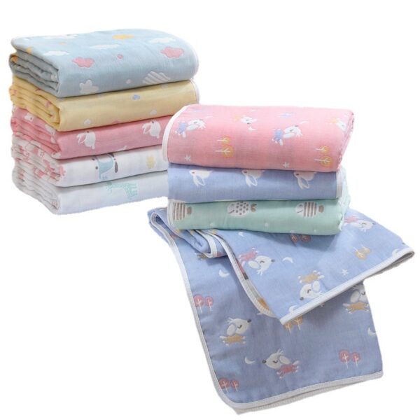 oly-42091d676a86de594090b9e0357486c0 Wholesale Six-layer gauze blanket quality children's quilt infant towel quilt children's cotton gauze bath towel 110*110cm