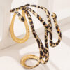 Wholesale 1 Piece Fashion Personality Metal Leopard Irregular Snake Arm Ring Women Wear for Multiple Occasions