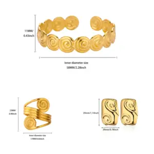 Gold / Average Size / B1924G+JZ7927G+E5099G
