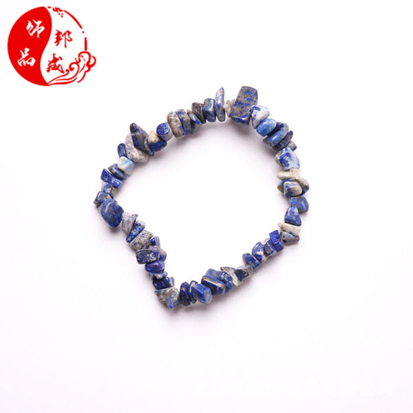 Wholesale Factory Direct Sales Natural Crystal Gravel Elastic Bracelet Colorful Gravel Bracelet