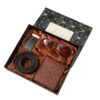 Wholesale  Advanced Gift Box Gift Men's Belt Summer Sunglasses Fashion Wallet Practical Father's Day suit