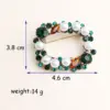 Wholesale Asymmetrical Zinc Alloy Pin Garland With Artificial Pearl Inlay, Perfect For Independence Day