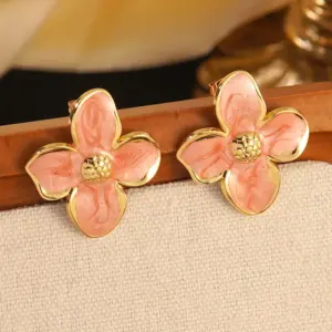 Multicolor-Golden Yellow / One Size / FYD6111-Red Earrings