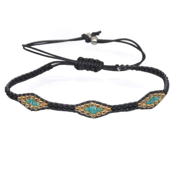 oly-43410a4409946ce844e029b97c476462 Wholesale Bohemian Style Friendship Bracelet Handmade Woven Rope Colorful Beaded Beaded Bracelet Retro exotic jewelry