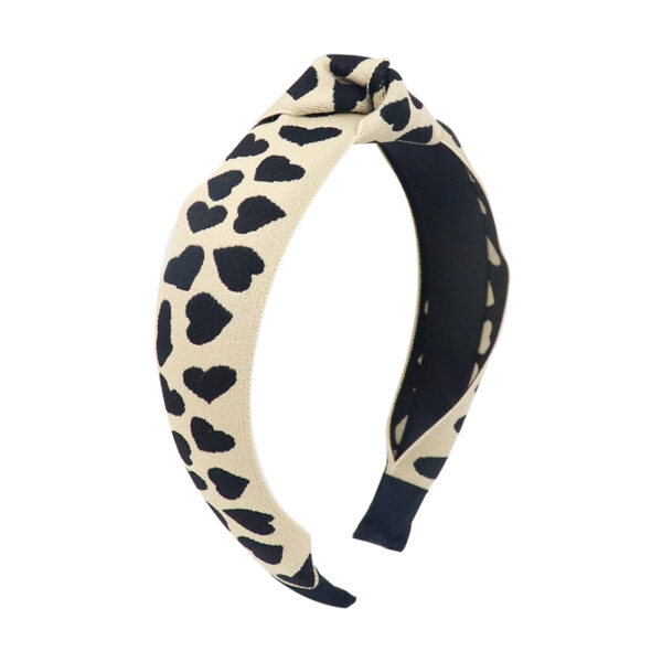 oly-43686841430bdcff1e5c99d475bc9414 Wholesale valentine's day love hairband wide-brimmed knot high cranial top headband party holiday fabric hair accessories