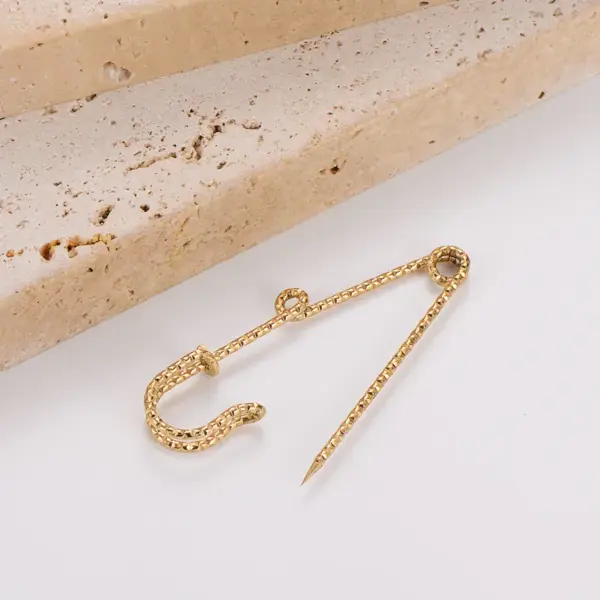 Wholesale Unisex 304 Stainless Steel DIY Fashion Accessory In Commute Style With Electroplated Finish