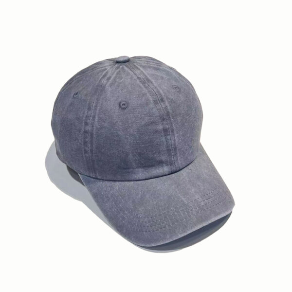 Wholesale Spring and Autumn Washed Denim Hat, Old Baseball Cap, Men's and Women's Summer Outdoor Peaked Cap, Light Plate, Four-Season Sun Hat
