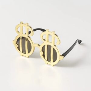 Golden birthday glasses / Free size