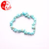 Wholesale Factory Direct Sales Natural Crystal Gravel Elastic Bracelet Colorful Gravel Bracelet