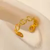 Wholesale 304 Stainless Steel Copper Starfish Heart Shape Shell PVD Coated Real Gold Plated Simple Style Waterproof Non Tarnish Plating Open Rings