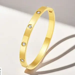Full Light KJ Gold Bracelet