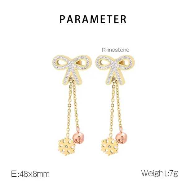 Wholesale 304 Stainless Steel Butterfly PVD Coated Artificial Pearls 18K Real Gold Plated Waterproof Non Tarnish Plating Inlay Drop Earrings