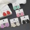 Wholesale Water Droplets Stud Earrings For Women In 304 Stainless Steel With Waterproof Non Tarnish Golden Water Plating