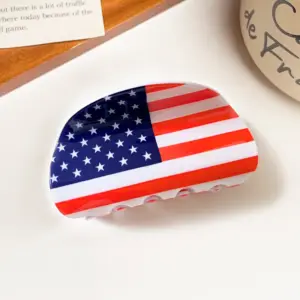 American Flag Grip--8cm Semicircle / Arylic