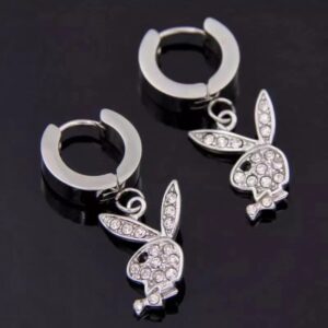 White Diamond Earrings