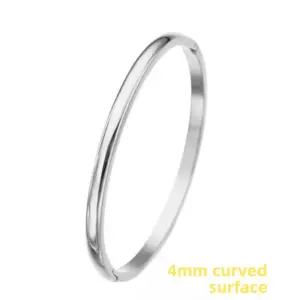 40-A-1 Outer Radian Steel 4mm Bracelet