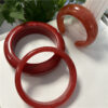 oly-44e80092153f30601d7729582e299e7d Wholesale Fashion Exaggerated Stylish Bracelet Transparent Red Resin Bracelet Style Stacked Bracelet
