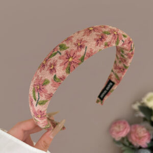 Small floral hairband [small pink floral]]