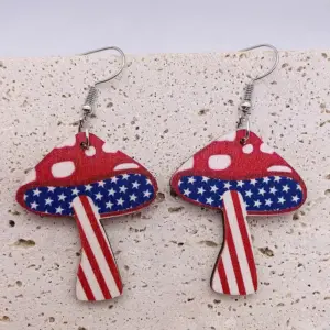JE0883B / Wooden earrings