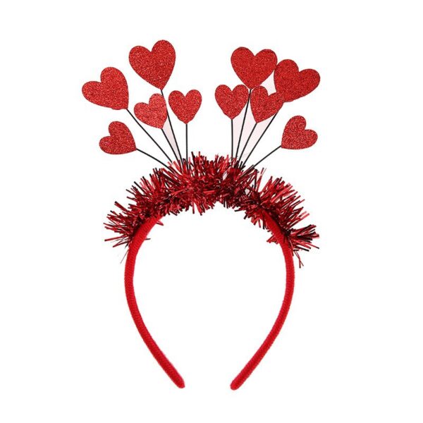 oly-4551f960aec003a82c3ecd59f06f2642 Wholesale Christmas headband Valentine's Day love headband hairpin headdress