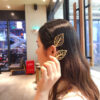 Wholesale retro hollow leaf clip side clip South Korea duck bill clip hairpin hairpin hair accessories