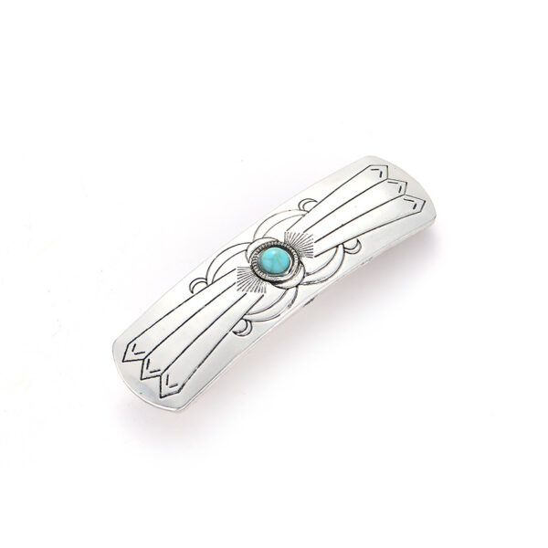 Wholesale sales hair accessories fashion retro and wind hair clip set gem spring clip