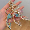 oly-45d127b9cd76c02e9f4ca4ceb1ad6cbc Wholesale Color Diamond High Heels Car Keychain Bag Accessories Pendant Key Chain Small Gift Hanging Buckle