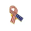 Wholesale American Flag Pin In Alloy With Enamel Finish, Perfect For Independence Day Celebrations