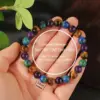 Wholesale Explosive Bracelet Tiger Eye Lapis Lazuite Amethyst Bracelet Fortune Ins Series Natural Stone Jewelry