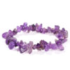 Wholesale  jewelry natural crystal agate colorful gravel elastic bracelet irregular jewelry