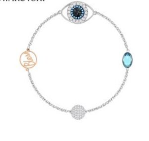 Devil's eye magnetic clasp bracelet