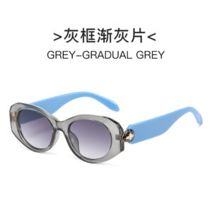 Transparent gray frame gradient gray