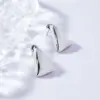 Wholesale 304 Stainless Steel Triangle PVD Coated 18K Real Gold Plated Real Gold Plated 18K Gold Elegant Simple Style Waterproof Non Tarnish Ear Studs