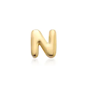 Gold Letter N