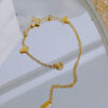 oly-46c33435f6b9dd16f01726daa92f6e85 Wholesale style non-fading design butterfly diamond bracelet female titanium steel fashion all-match elegant light luxury high-grade bracelet