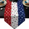 Wholesale Independence Day Linen Tablecloth, Perfect For Festive Home Decor And Celebrations