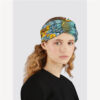 oly-474fbbc6b118a4f8534431bcc2264f4f Wholesale Headscarf Versatile Cross Headband Imitation Silk Adjustable Heart-Shaped Elastic Printed Hair Accessories for Women with High-End Feel