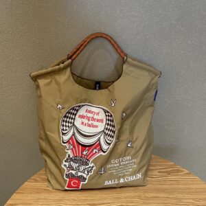 Khaki hot air balloon medium