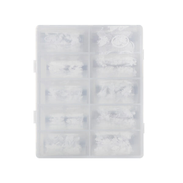 oly-47766edfe06cce116034a1e1c04dba24 Wholesale Snow mowing nail art transfer paper gentle temperament gentle fairy gas hand-painted flower nail jewelry starry sky transfer paper