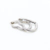Wholesale  silver-plated Moments heart-shaped string earrings fashion lovely earrings Valentine's Day gift for women