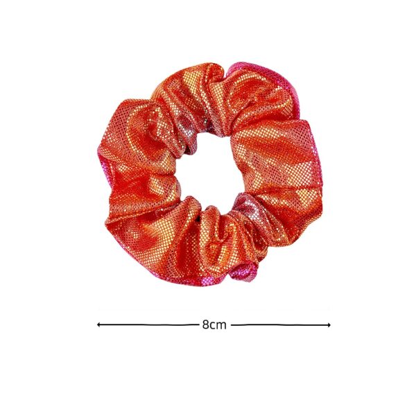 Wholesale explosive hair accessories laser bronzing large intestine hair ring gradient color plate hair balls hair rope horsetail large intestine ring