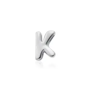 Silver Letter K