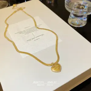 X381 Titanium Steel Real Gold Color Retention