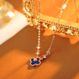 Rose gold blue
