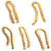 oly-487f605959b35d48e88f37e57d662e92 Wholesale southeast asia plated yellow gold watch chain women's sand gold heart-shaped bracelet