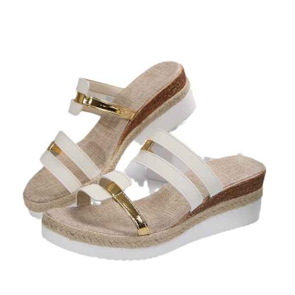 oly-488566979276cb4174a8aee1f56d7a72 Wholesale plus size Women’s Sandals Summer Flat Wedge Fish Mouth Casual Women’s Sandals
