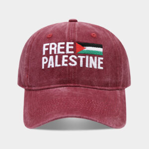Palestinian flag burgundy / Adjustable