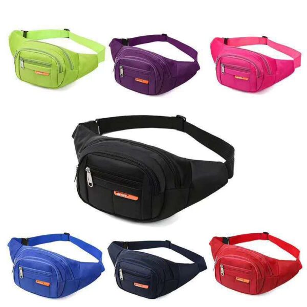 Wholesale Men's Waist Bag Wholesale Site Work Stall Cashier Bag Outdoor Mountain Climbing Mobile Phone Bag Crossbody Chest Bag