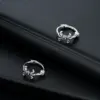 Wholesale Unisex Titanium Steel Cross Earrings Non-Fading Vintage Anchor Design Versatile Jewelry Unisex