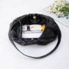 oly-49240918bc11effe983fd2e1a94c5308 Wholesale Shoulder bag, pleated underarm bag, crescent-shaped bag